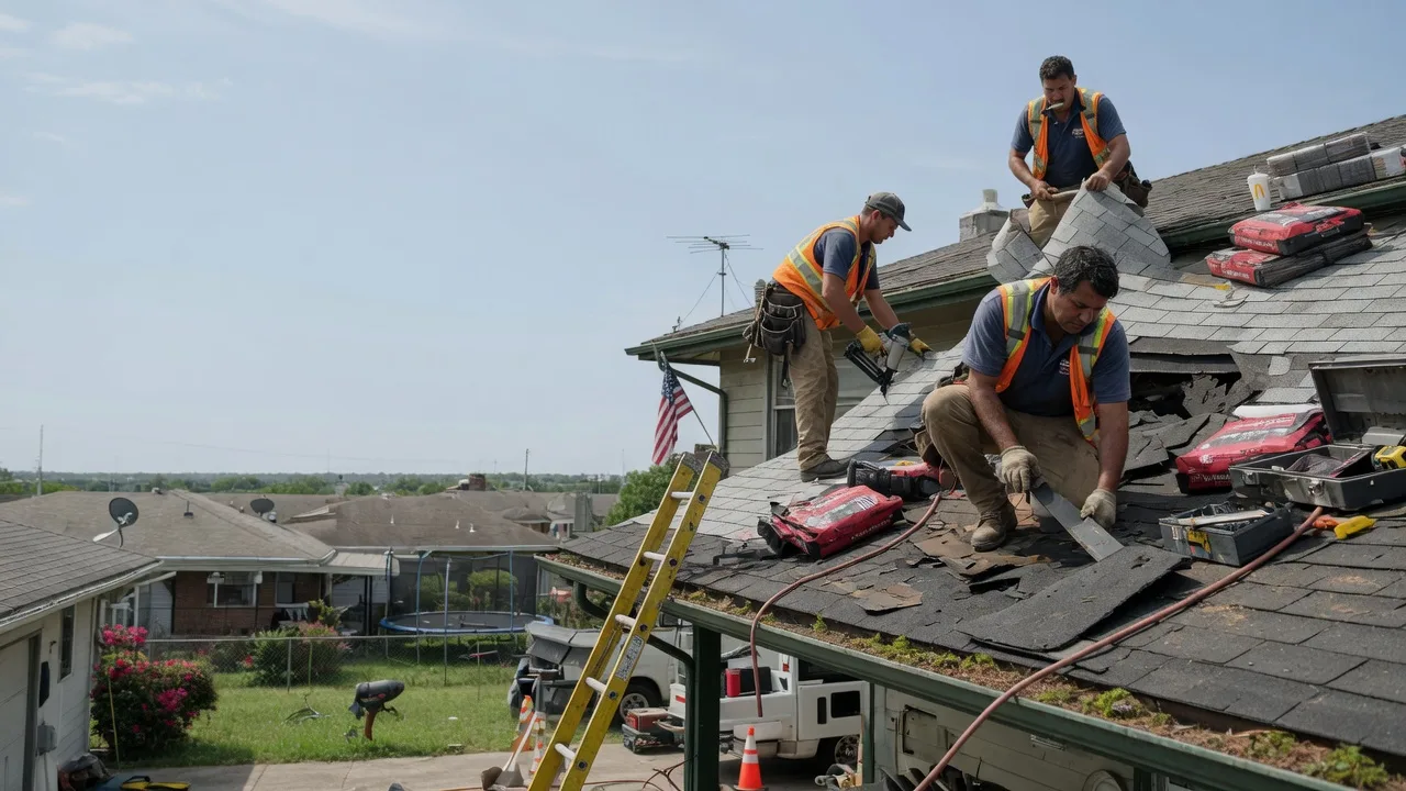 Roof Repair in Sasakwa, OK near me